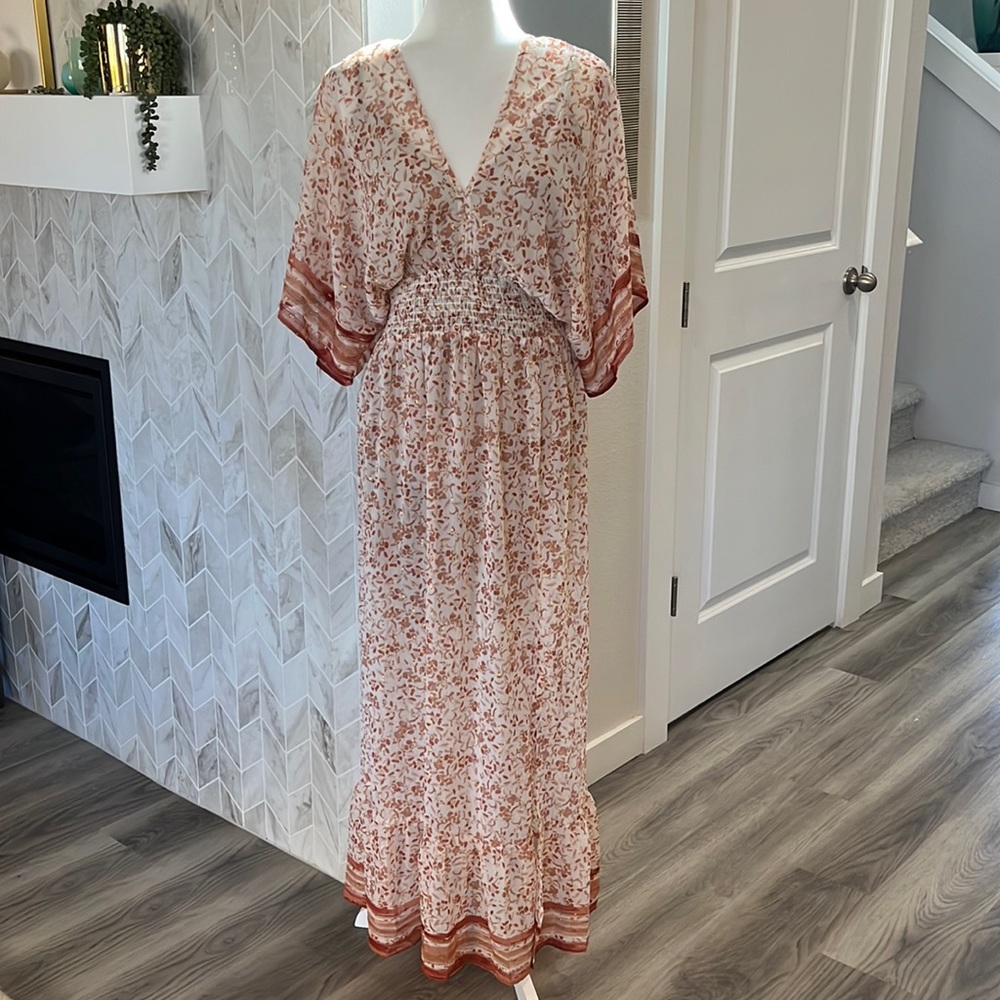 Love Stitch Long maxi dress
